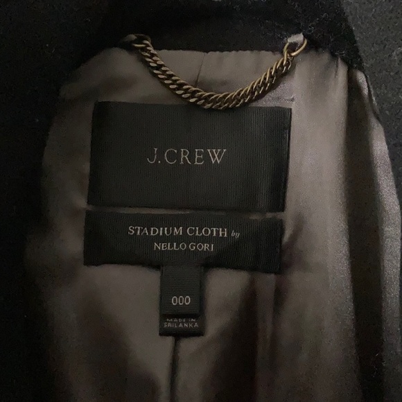 J.Crew wool nello gori Cocoon coat size 000 - Picture 4 of 10